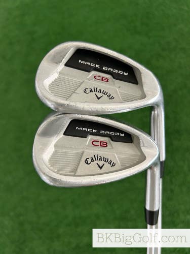 Callaway Mack Daddy CB 2 Wedge Set (52 & 56 Degrees)