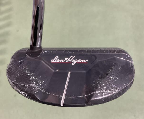 Ben Hogan BHM01 Precision Milled Mid-Mallet Putter 35" Steel Shaft 10" Lamkin