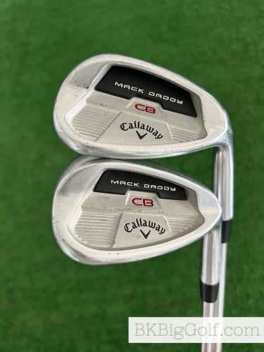Callaway Mack Daddy CB 2 Wedge Set (52 & 56 Degrees)