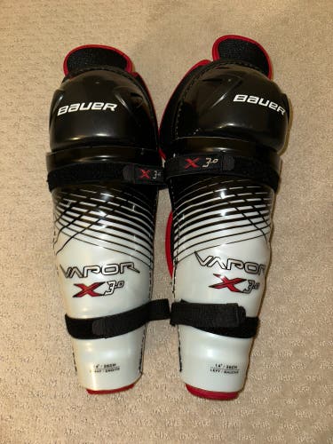 Senior Bauer Vapor X3.0 14" Shin Pads (New)