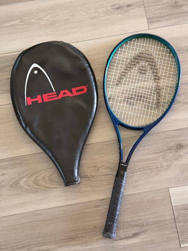 Head TOUR 600 Graphite Wide Body Tennis Racket Graphite 4 1/4 L2 Grip with Cover