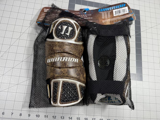 Medium Adult Warrior Players Club Limited Edition Arm Pads (New)