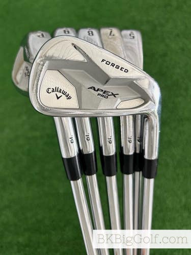 Callaway Apex Pro 19 Forged Iron Set 5-P / NS Pro 95 Stiff