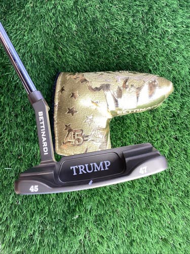 Bettinardi Limited Run Trump 45-47 Putter With Steel Shaft 36.5 Inches VGC