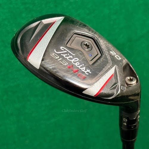Titleist 913H-d 20 Hybrid Project X HZRDUS Smoke RDX 6.5 Graphite Extra Stiff