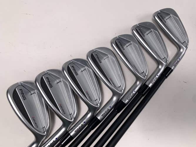 Ping i240 Iron Set 5-PW+AW Blue Dot 1* Up Alta CB AWT Regular Graphite Mens RH
