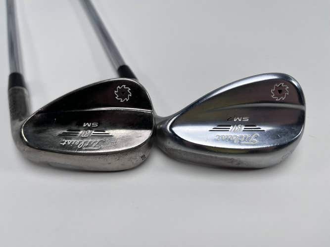Titleist Vokey SM7 Wedge Set 52* 8 58* 10 Wedge Steel Mens RH