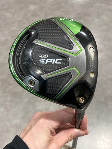 Used Men's Callaway GBB Epic Right Handed Driver | X Stiff Flex | Rogue MAX Graphite Shaft