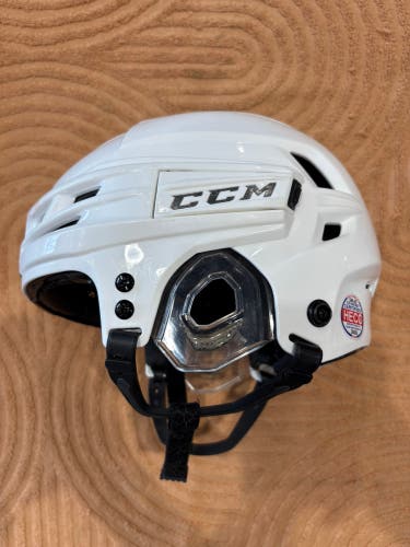 White Small CCM Super Tacks X Helmet (Used)