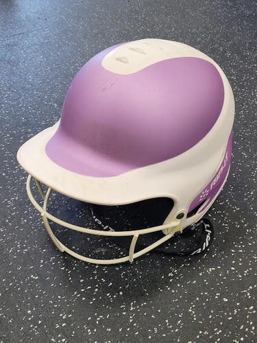 Used RIP-IT RIP IT Batting Helmet w/Mask Magenta SM 11849-S000038487