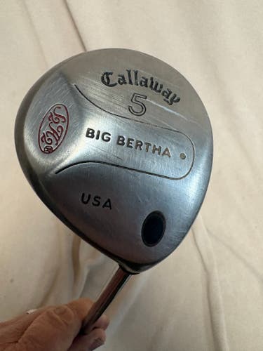 Men's Callaway Big Bertha Right Handed Fairway Wood Regular Flex 5 Wood (Used)