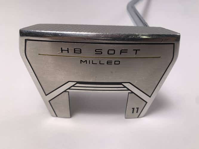 Cleveland HB Soft Milled 11 Single Bend Graphite Steel All In Putter 34" Mens RH