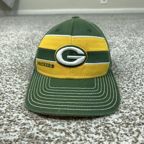 Green Bay Packers Hat Cap Flex Mens Small Green NFL Football Reebok Equipment