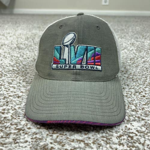 Kansas City Chiefs Hat Cap Strap Back Mens One Size Gray NFL '47 Super Bowl LIV