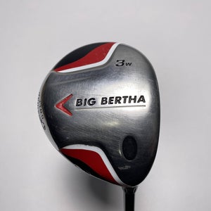 Callaway Big Bertha 2007 3 Fairway Wood 15* 70g Regular Graphite Mens RH