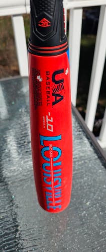 2024 Louisville Slugger Select PWR Hybrid USABat Certified Bat (-10) 18 oz 28" (Used)