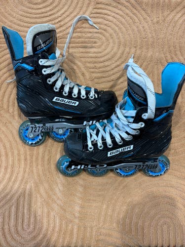 Junior Bauer RSX Inline Skates Regular Width Size 3 (Used)