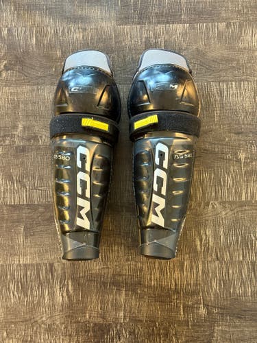 Senior CCM Tacks AS 580 15" Shin Pads (Used)