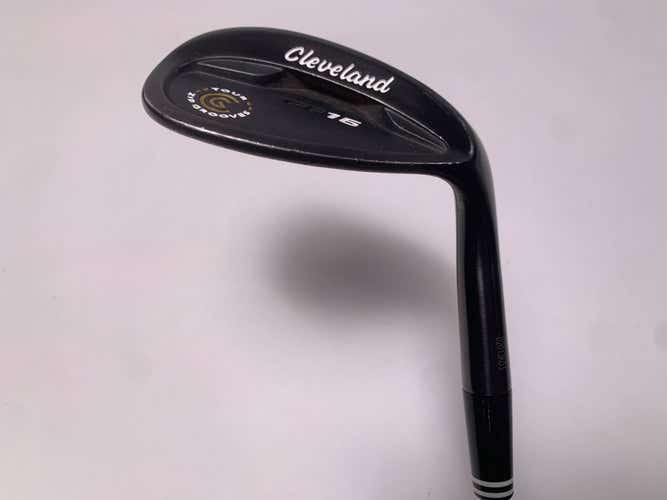Cleveland CG16 Black Zip Groove Wedge 56* 14 Bounce Traction Wedge Steel Mens RH