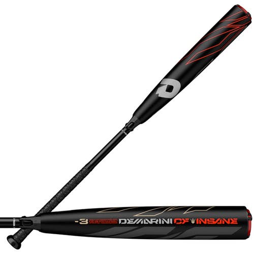 DeMarini 2019 CF Insane BBCOR Certified Baseball Bat (-3) 34/31 (New)