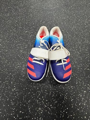 Used Adidas Track & Field Cleats Adult Royal Blue Senior 10 11849-S000038696