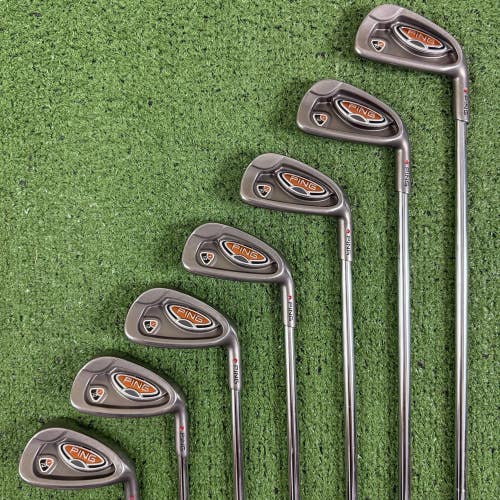 Ping i10 Iron Set 4-PW Red Dot AWT Regular Flex Steel Right Handed