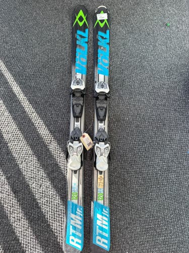 Volkl RTM Jr 120 cm Skis With Marker 4.5 Bindings (Used)