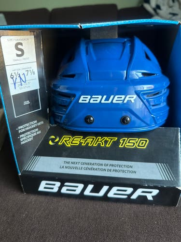 Small Bauer Re-Akt 150 Helmet Pro Stock (New)