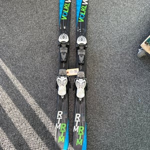 Volkl RTM Jr 120 cm Skis With Marker 4.5 Bindings (Used)
