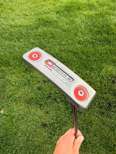 Odyssey O-Works Black 1 Putter Stock Black 34.5 +HC NICE