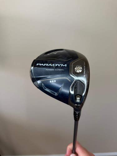 Callaway Paradym Triple Diamond Driver 9 HZRDUS Stiff Flex 45.5 +HC NICE