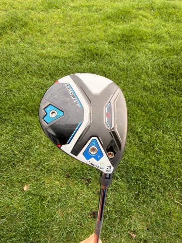 Cobra Aerojet MAX 3-Wood 15.5 LINQ M40X 7F4 Stiff Flex 42.5 +HC NICE