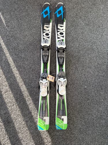 Volkl RTM Jr 100 cm Skis With Marker 4.5 Bindings (Used)