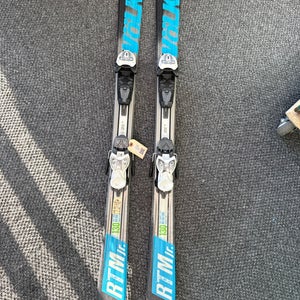Volkl RTM Jr 130 cm Skis With Marker 4.5 Bindings (Used)
