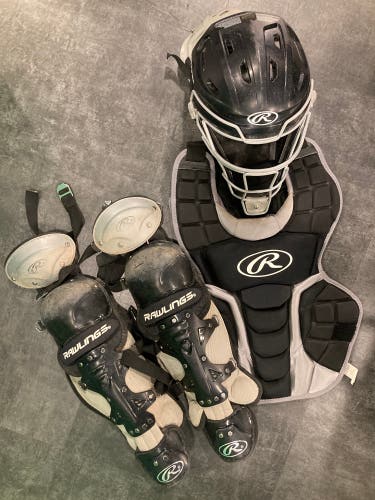 Youth Rawlings Renegade 2.0 Catcher's Set