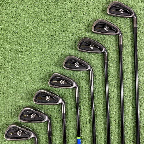 Cleveland CG7 Black Zip Grooves Iron Set 3-PW Graftech GT 65 Regular -1/2 Short