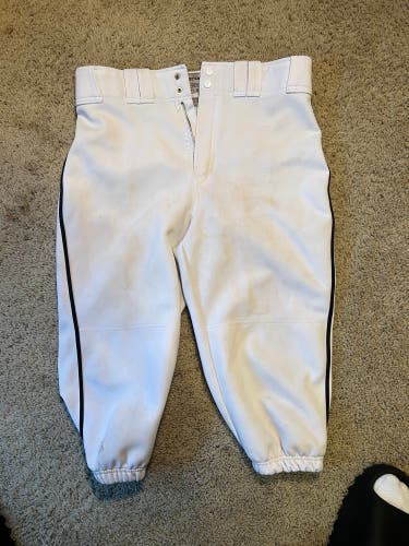 White Men's Large Adult Easton Game Pants (Used)