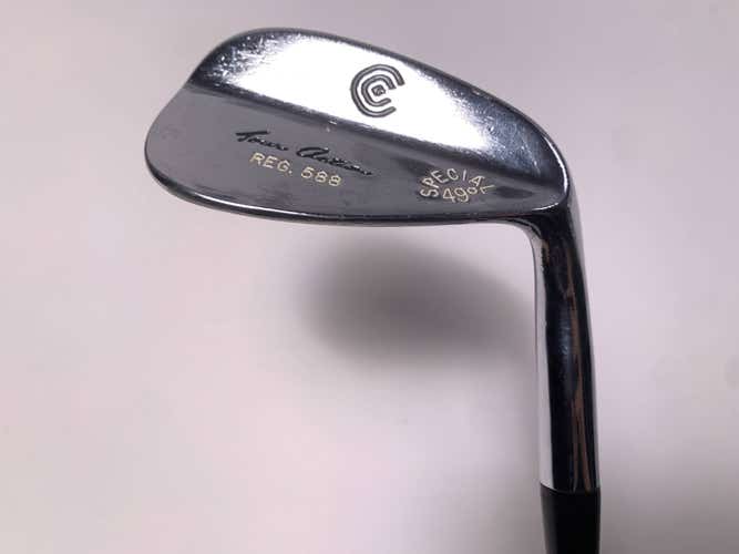 Cleveland 588 Chrome Pitching Wedge PW 49* Wedge Steel Mens RH