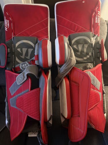 34" Warrior Ritual G6 E+ Goalie Leg Pads (Used)