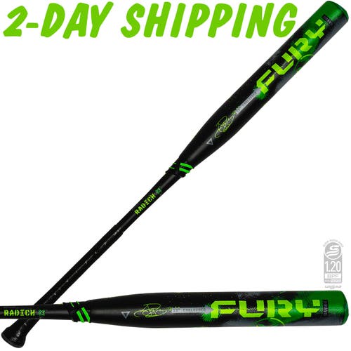NEW | AXE JOHN RADICH FURY BRAVO 34" / 25 oz USSSA Endloaded Slowpitch Softball Bat | Flared Handle