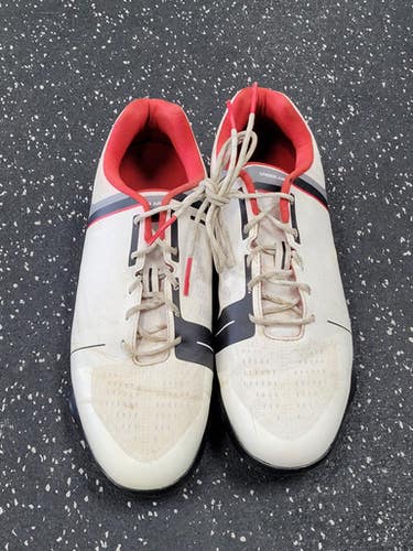 Used Under Armour Mens Golf Shoes White Senior 7 11849-S000038527