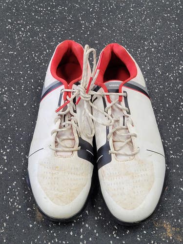 Used Under Armour Mens Golf Shoes White Senior 6.5 11849-S000038526