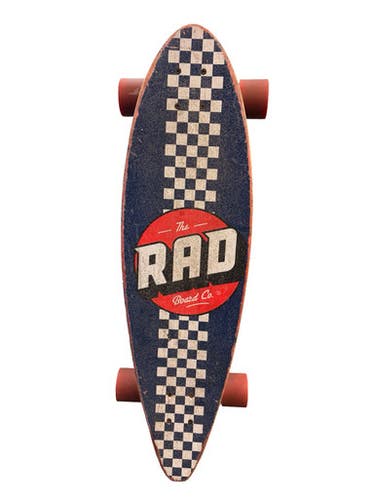 Used RAD BOARD Complete Skateboard Navy Blue Long 10299-S000308702