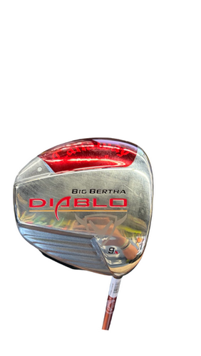 Used Callaway BIG BERTHA DIABLO Mens Driver RH 9.0 Degree 10299-S000306301