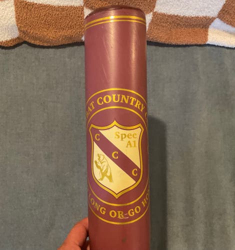 Great shape- barely broken in 2025 Combat MFG Spec A1 BBCOR, 33/30, Maroon- Country Club Edition