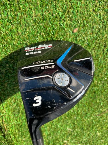 2021 Tour Edge Hot Launch E522 Left Hand Fairway Wood 3 Wood (Used)