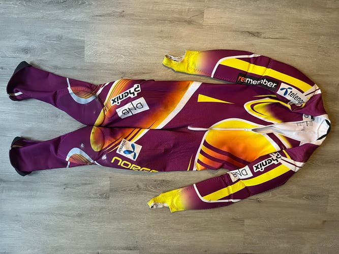 HENRIK KRISTOFFERSEN 2014 Norwegian ski team Phenix Slalom Suit (Used)