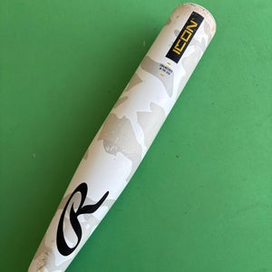 2025 Rawlings Icon Composite Bat USSSA Certified (-8) 22 oz 30" (Has a rattle)