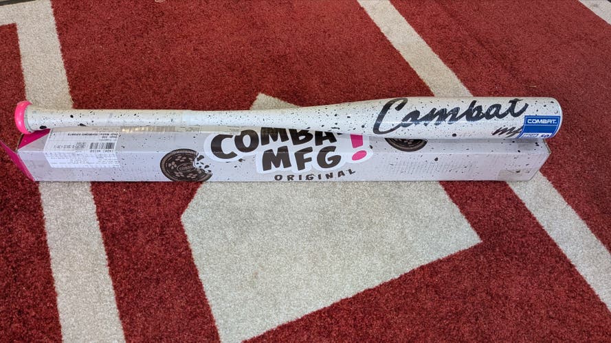 Last One! Cookies and Cream COMBAT MFG Spec A1 BBCOR 33" (New)