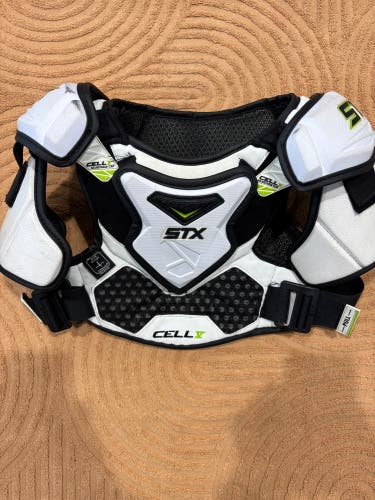 XS Youth STX Cell V Shoulder Pads (Used)
